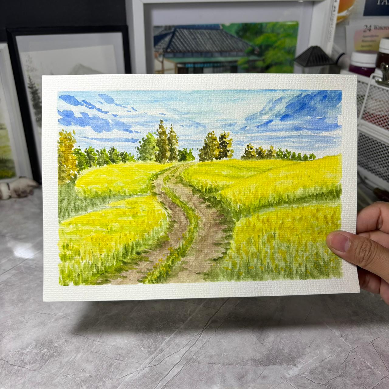 Golden Rice Field